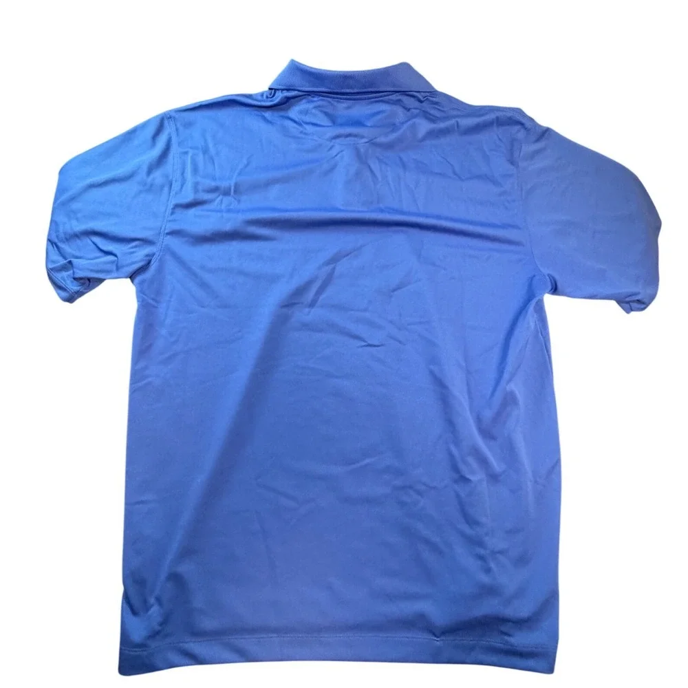 Nike Golf Dri-FIT Polo Shirt Mens XL Royal Blue Short Sleeve Performance Golf K2